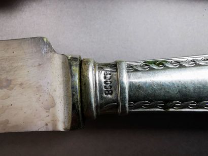 MENAGERE en argent (54 pièces). LOWENTHAL...