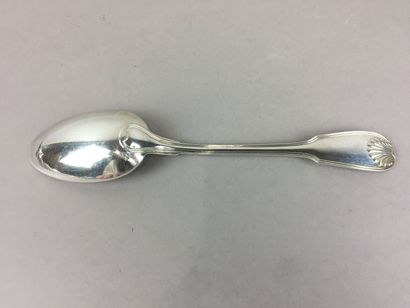 MENAGERE DE TABLE en argent (63 pièces)....