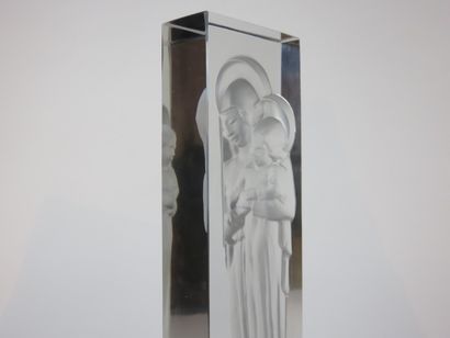 LALIQUE France

Vierge à l'Enfant en verre...