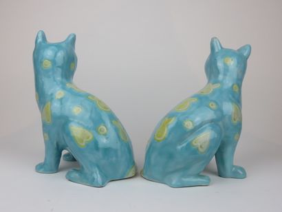 Dans le goût d'Emile GALLE

Paire de chats...