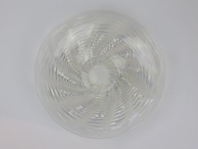 LALIQUE

Coupe ronde en verre moulé

Diam....