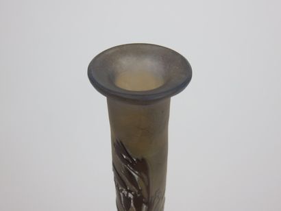 Emile GALLE

Vase bulbé à long col en verre...