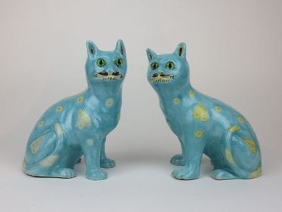 Dans le goût d'Emile GALLE

Paire de chats...