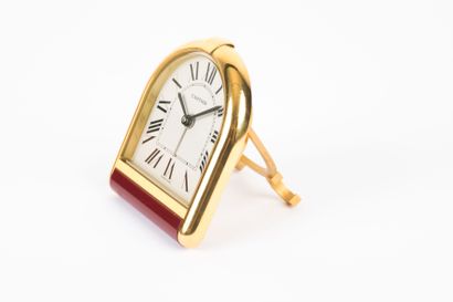 CARTIER, modèle Romane 

Réveil. Mécanisme...