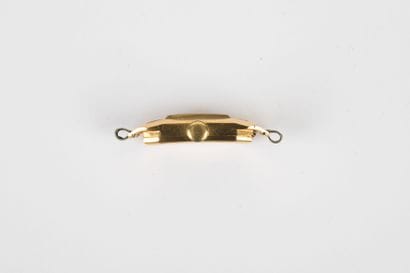 Montre-bracelet en or 750 millièmes, boîtier...