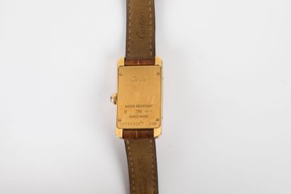CARTIER, modèle TANK Américaine, boîtier...