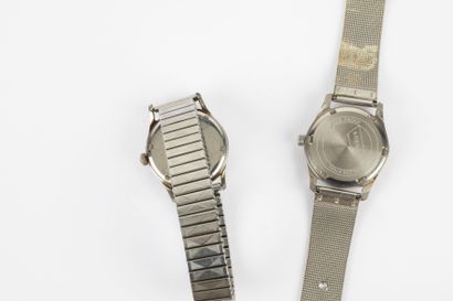 BENRUS et VULCAIN

Lot de deux montres bracelet...