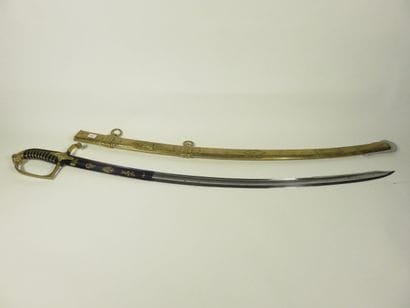 SABRE de style des officiers de chasseur...