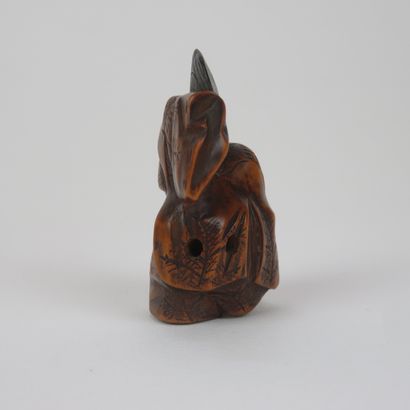 JAPON - XIXe siècle

Netsuke en bois, danseur...