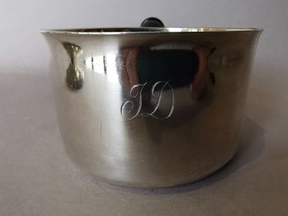 CASSEROLE DE TABLE en argent. PARIS, 1789....