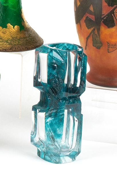 DAUM France

Vase sculptural en cristal et...