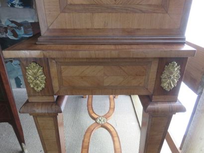 CABINET en marqueterie de bois de violette...
