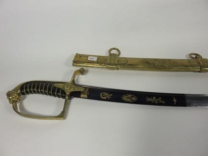 SABRE de style des officiers de chasseur...
