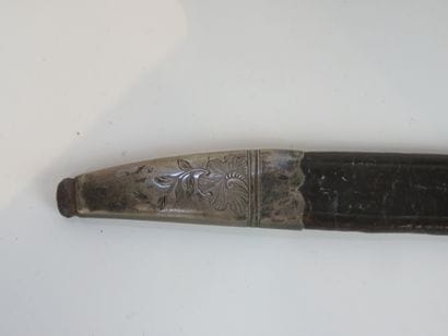 RARE SABRE D'OFFICIER DE LA MARINE BATAVE...