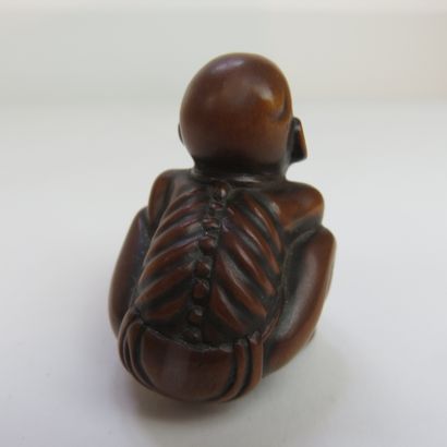 JAPON - XIXe siècle

Netsuke en bois, homme...