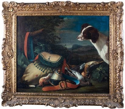 ECOLE NAPOLITAINE vers 1700

Musette de chasse,...