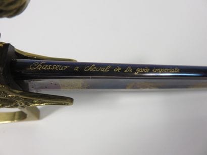 SABRE de style des officiers de chasseur...