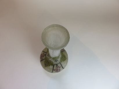 LEGRAS 

Grand vase soliflore Art Déco en...