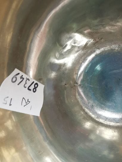 TIMBALE en argent. PARIS, Denis COLOMBIER,...