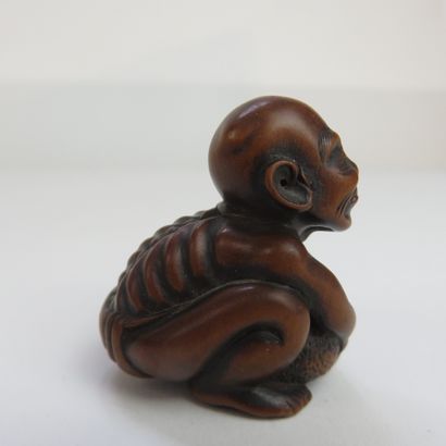 JAPON - XIXe siècle

Netsuke en bois, homme...