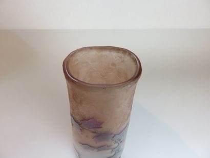 LEGRAS 

Grand vase de la série Rubis (modèle...