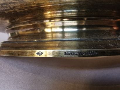 SERIE DE QUATRE MONTURES OU SUPPORTS en argent...