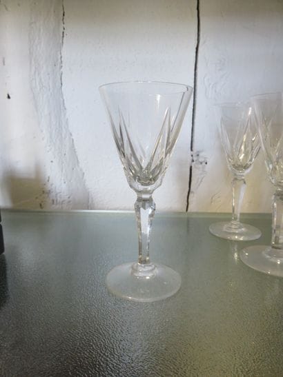 SAINT-LOUIS

Service de verres en cristal...