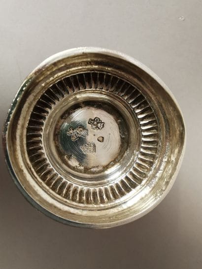 TIMBALE en argent. CHALONS-SUR-MARNE, Claude...