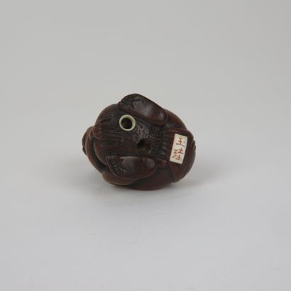 JAPON - XIXe siècle

Netsuke en bois, homme...
