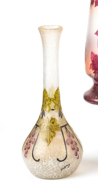 LEGRAS 

Grand vase soliflore Art Déco en...