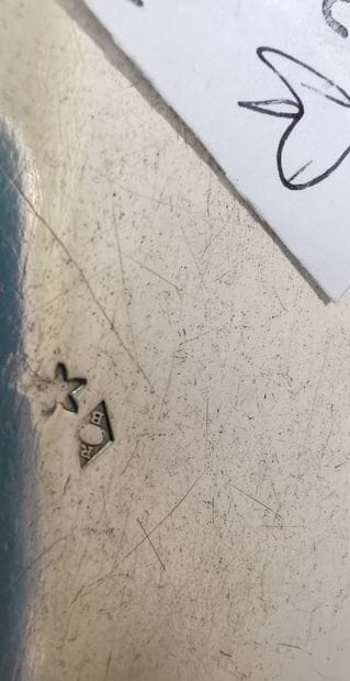 DEUX CASSEROLES DE TABLE en argent. PARIS,...