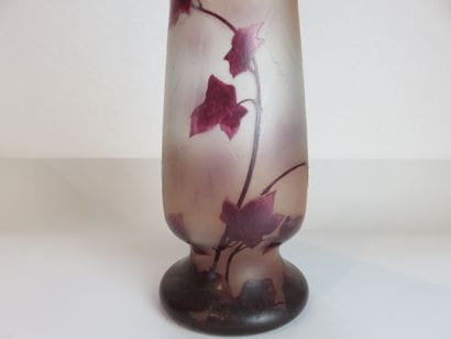 LEGRAS 

Grand vase de la série Rubis (modèle...