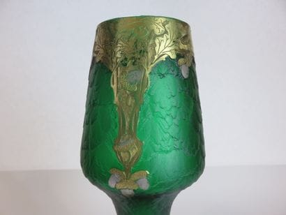 MONTJOYE / LEGRAS 

Grand vase conique sur...