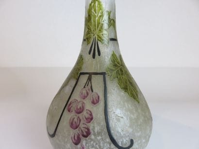 LEGRAS 

Grand vase soliflore Art Déco en...