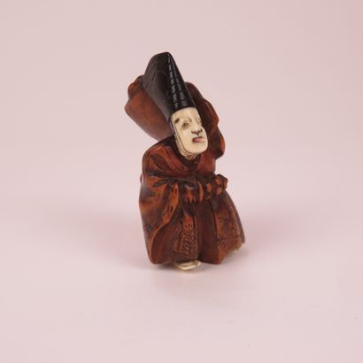JAPON - XIXe siècle

Netsuke en bois, danseur...