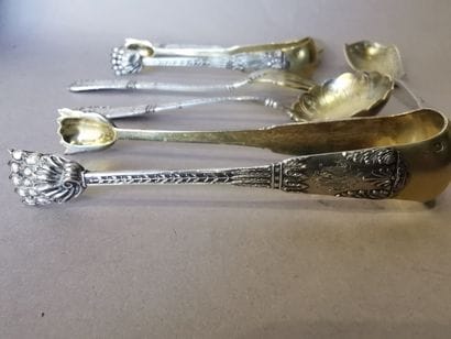SERVICE A FRIANDISES en argent et argent...