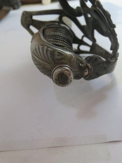 RARE SABRE D'OFFICIER DE LA MARINE BATAVE...