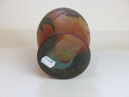 DAUM Nancy 

Vase balustre à col ouvert en...