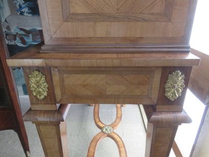CABINET en marqueterie de bois de violette...
