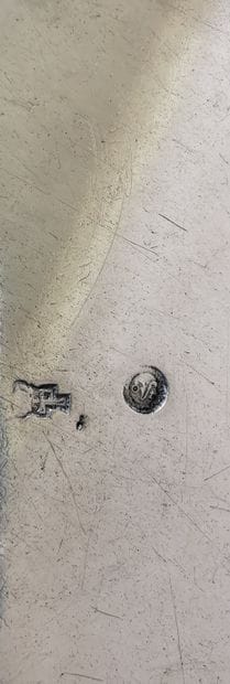 CASSEROLE DE TABLE en argent. PARIS, 1789....
