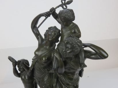 D'après CLODION

Bacchanales

Groupe en bronze...