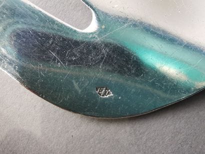 MENAGERE DE TABLE en argent de 205 pièces....