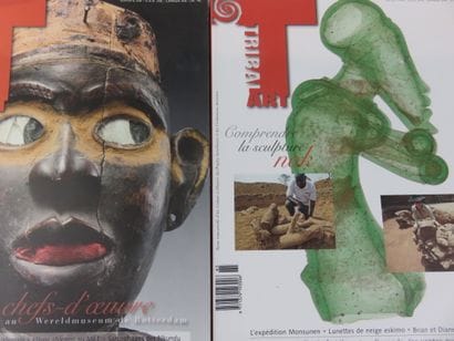 6 catalogues Tribal Art numéro 16, 19, 56,...