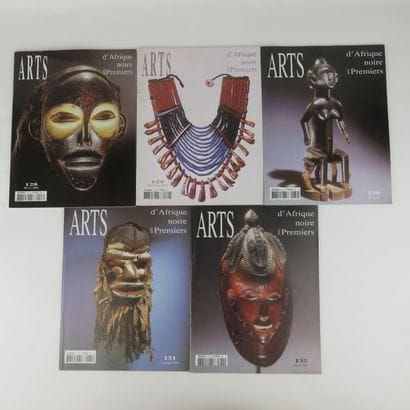 5 catalogues : Art Afrique Noire n° 128,...