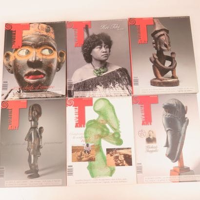 6 catalogues Tribal Art numéro 61, 62, 63,...