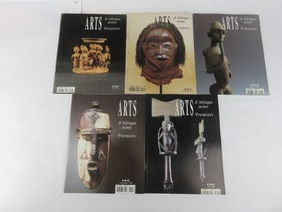 5 catalogues : Art Afrique Noire n° 102,...
