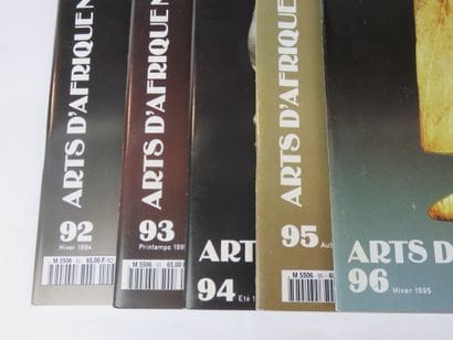 5 catalogues : Art Afrique Noire n° 92, 93,...