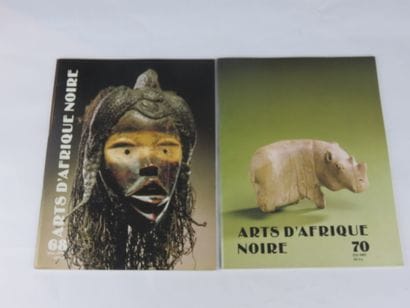 5 catalogues : Art Afrique Noire n° 66, 67,...