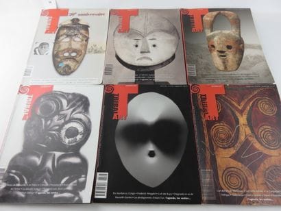 6 catalogues Tribal Art numéro 74, 79, 80,...