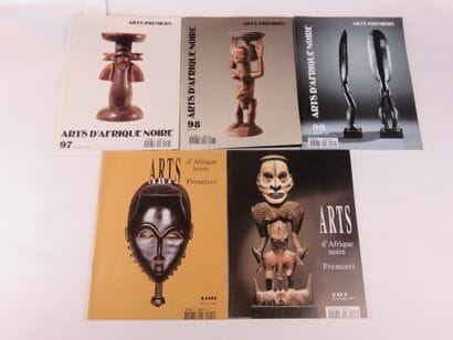5 catalogues : Art Afrique Noire n° 97, 98,...